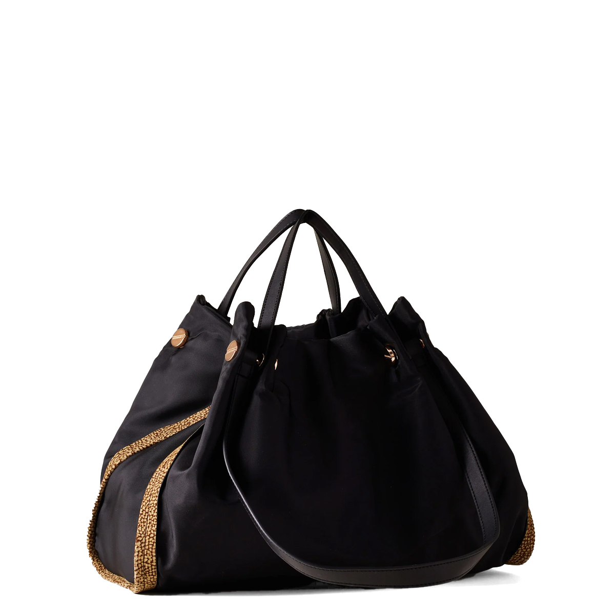 Shopper New Orbit Large OP Naturale Nero