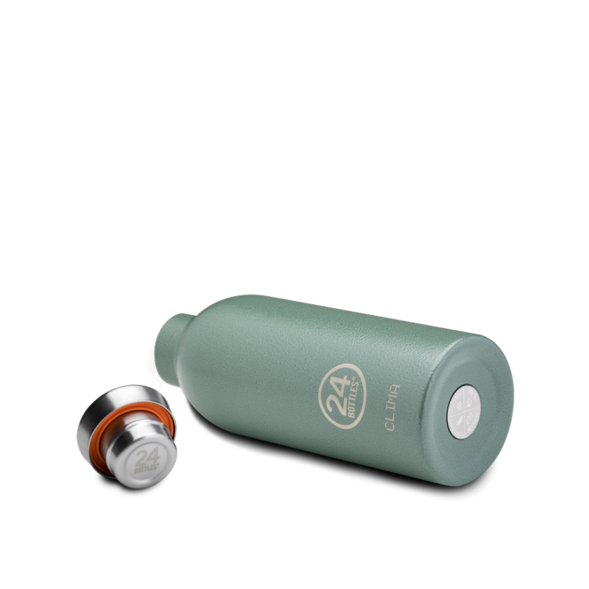 24BO Clima Bottle Rustic Moss Green 500 ml - 3