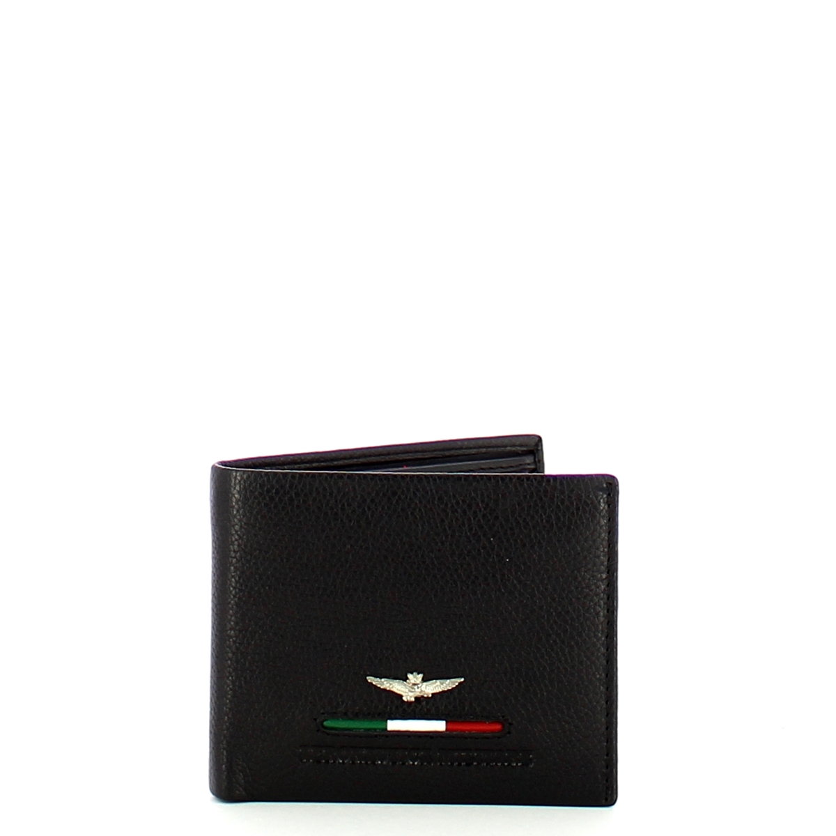 Aeronautica Militare Portafoglio Fighter in pelle con portamonete - 1 Aeronautica Militare Portafoglio Fighter in pelle con portamonete - 1