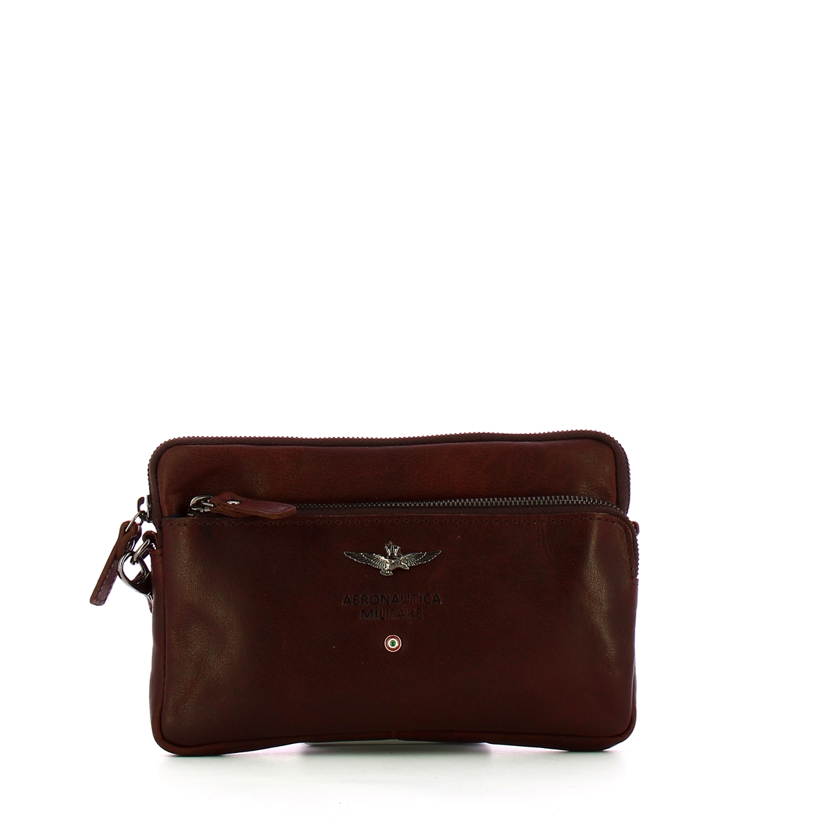 Aeronautica Militare Pochette in pelle con tracolla - 1
