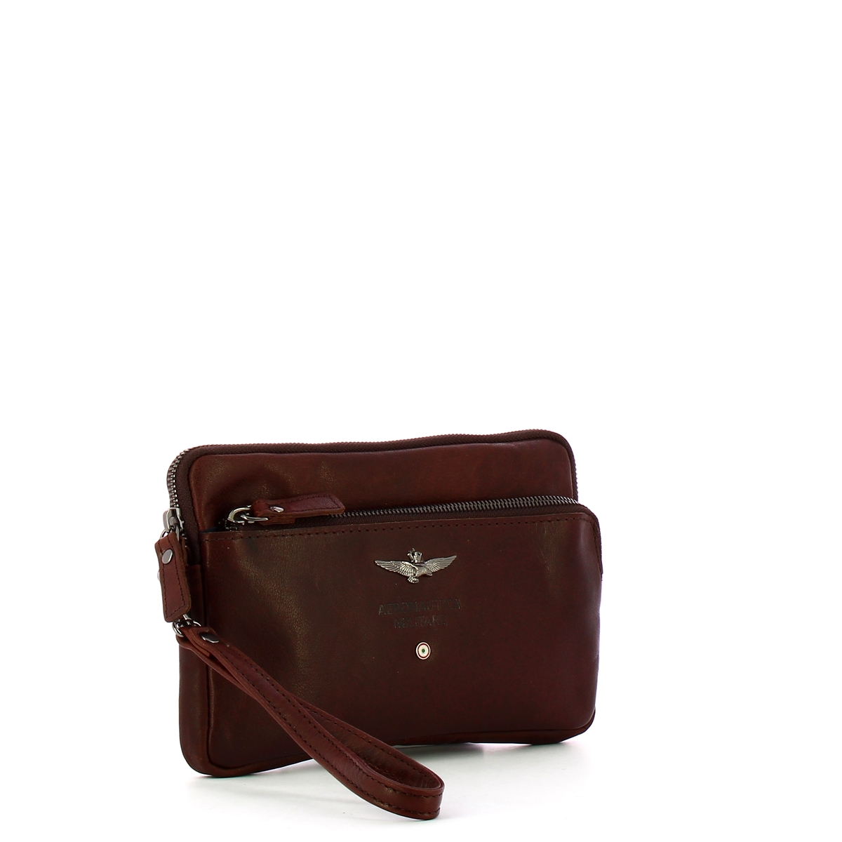 Aeronautica Militare Pochette in pelle con tracolla - 2