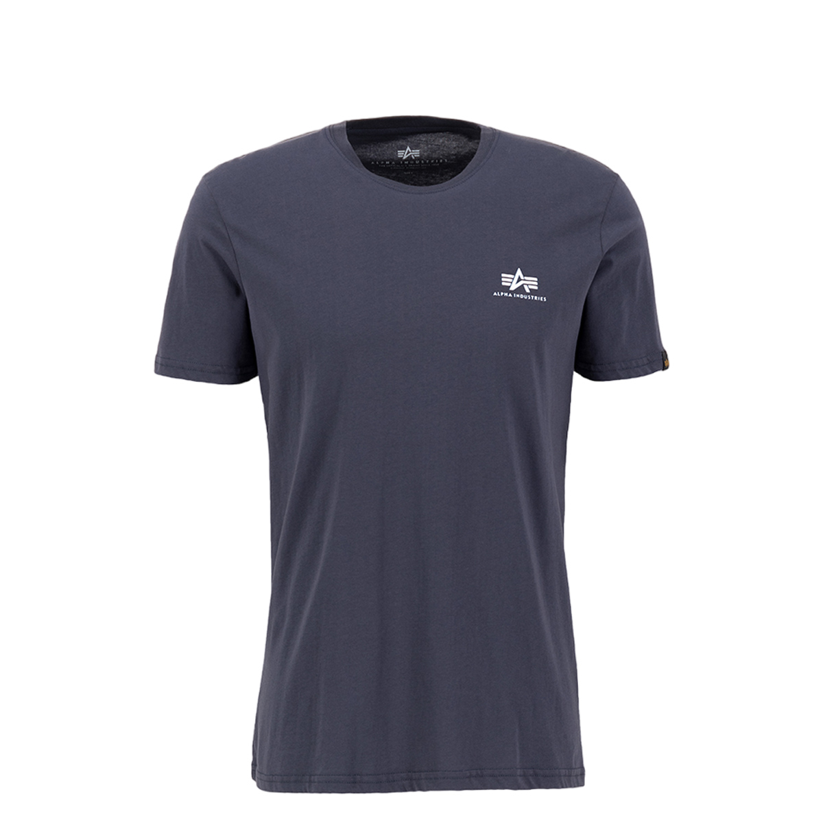 ALIN T-Shirt Basic T Small Logo Navy - 1