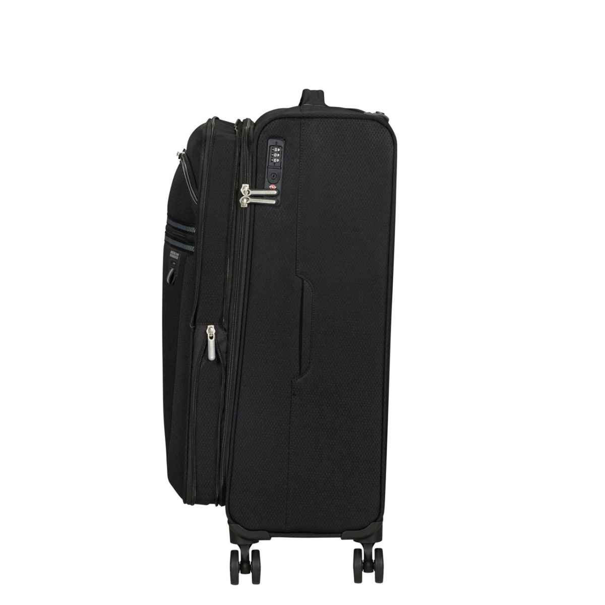 American Tourister Trolley Medio Aerospin Spinner Exp. 69 cm Black - 6 American Tourister Trolley Medio Aerospin Spinner Exp. 69 cm Black - 6
