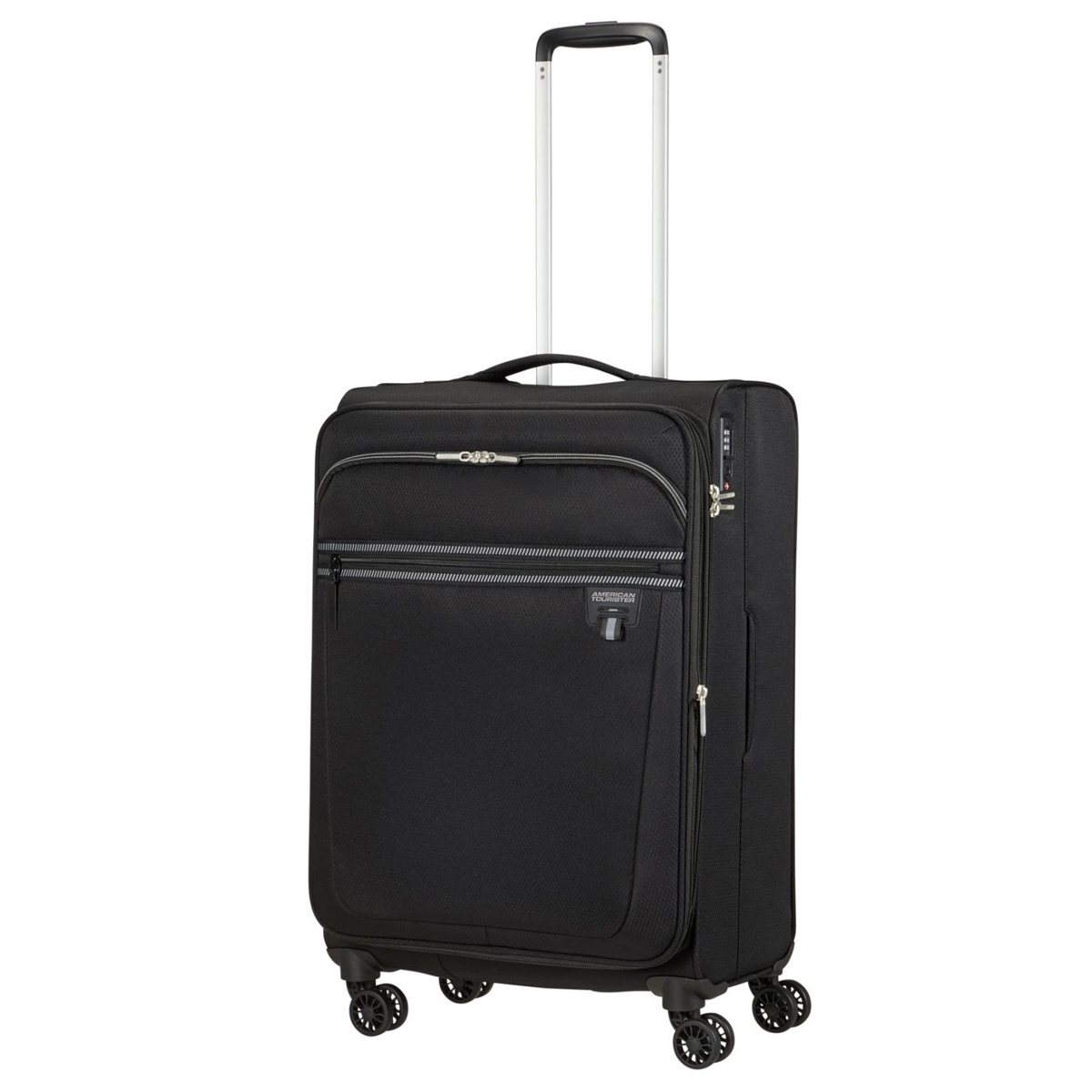 American Tourister Trolley Medio Aerospin Spinner Exp. 69 cm Black - 9 American Tourister Trolley Medio Aerospin Spinner Exp. 69 cm Black - 9