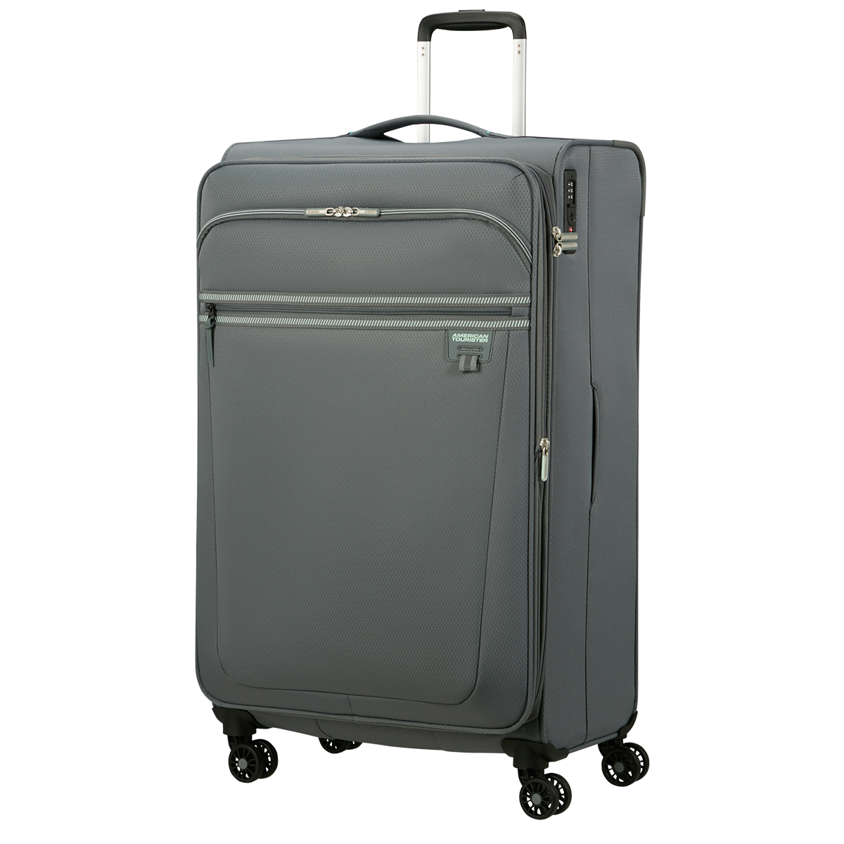 American Tourister Aerospin Spinner Exp. 80 cm Stone Basalt Large Suitcase - 2 American Tourister Aerospin Spinner Exp. 80 cm Stone Basalt Large Suitcase - 2