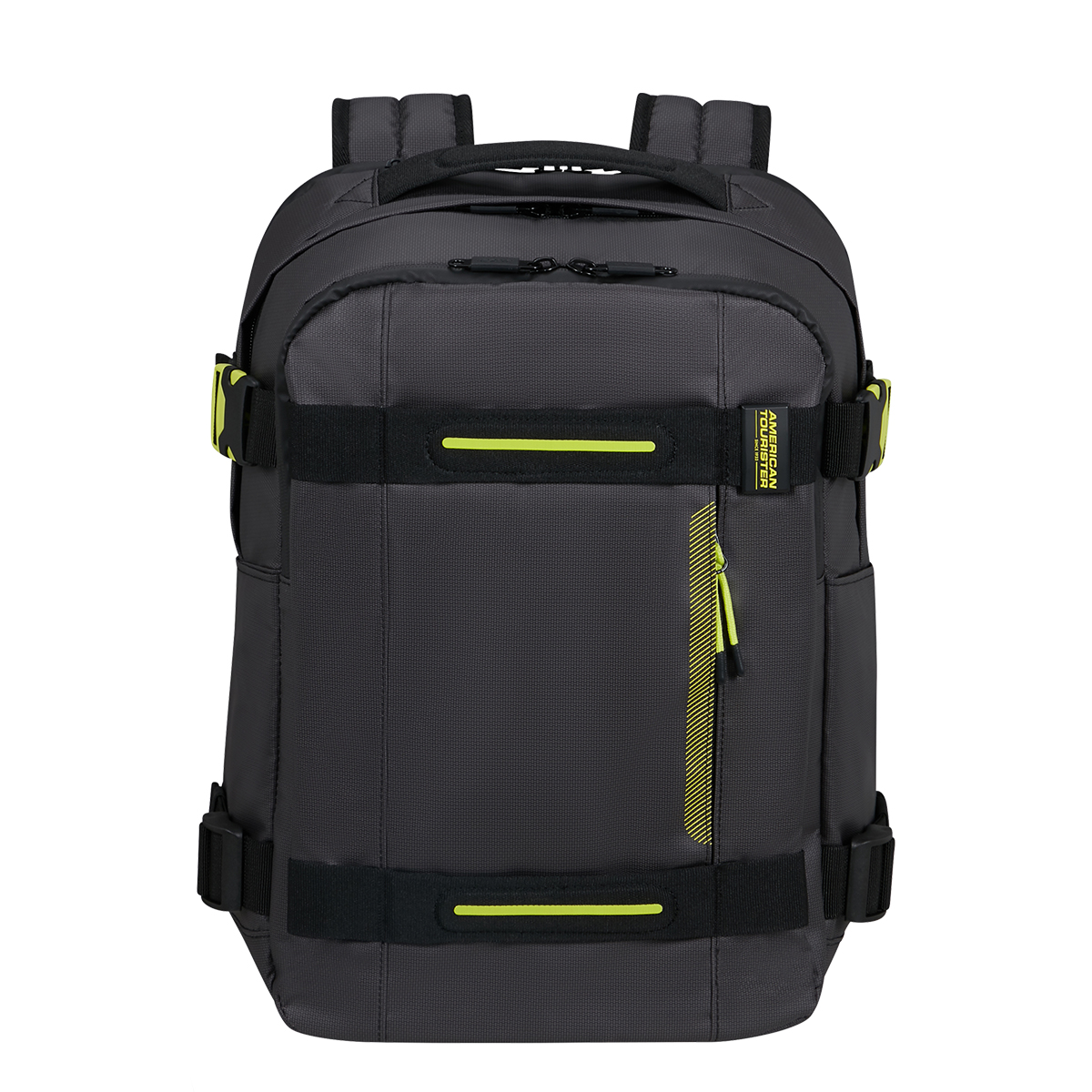 American Tourister Zaino Porta PC Urban Track 15.6'' Black Lime - 1 American Tourister Zaino Porta PC Urban Track 15.6'' Black Lime - 1