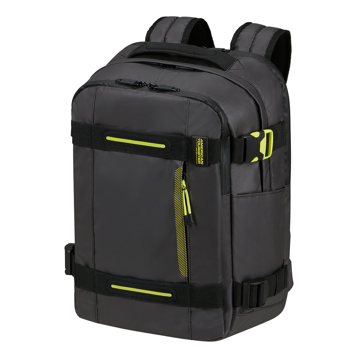 American Tourister Zaino Porta PC Urban Track 15.6'' Black Lime - 2 American Tourister Zaino Porta PC Urban Track 15.6'' Black Lime - 2