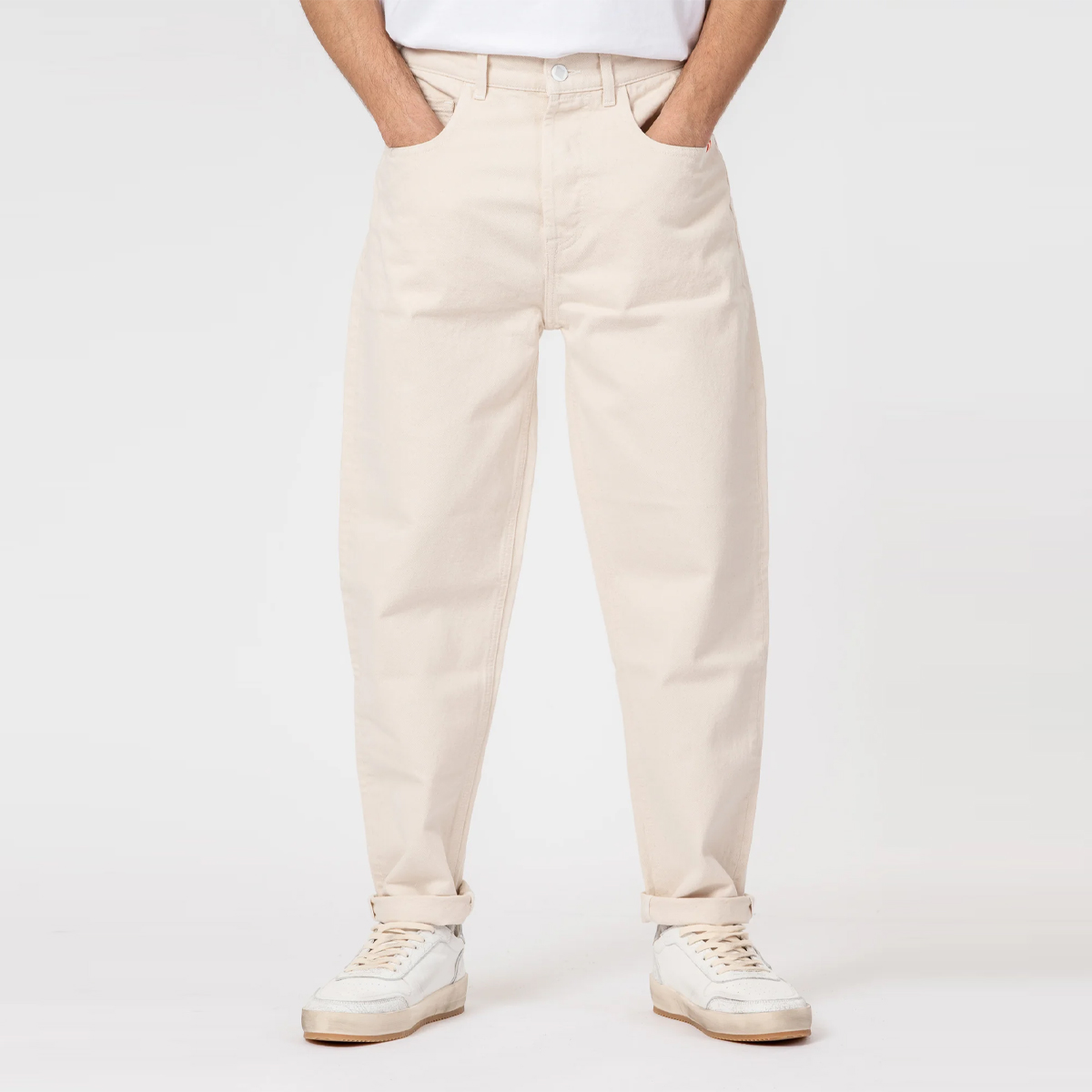 Amish Jeans Jeremiah Off White - 1 Amish Jeans Jeremiah Off White - 1