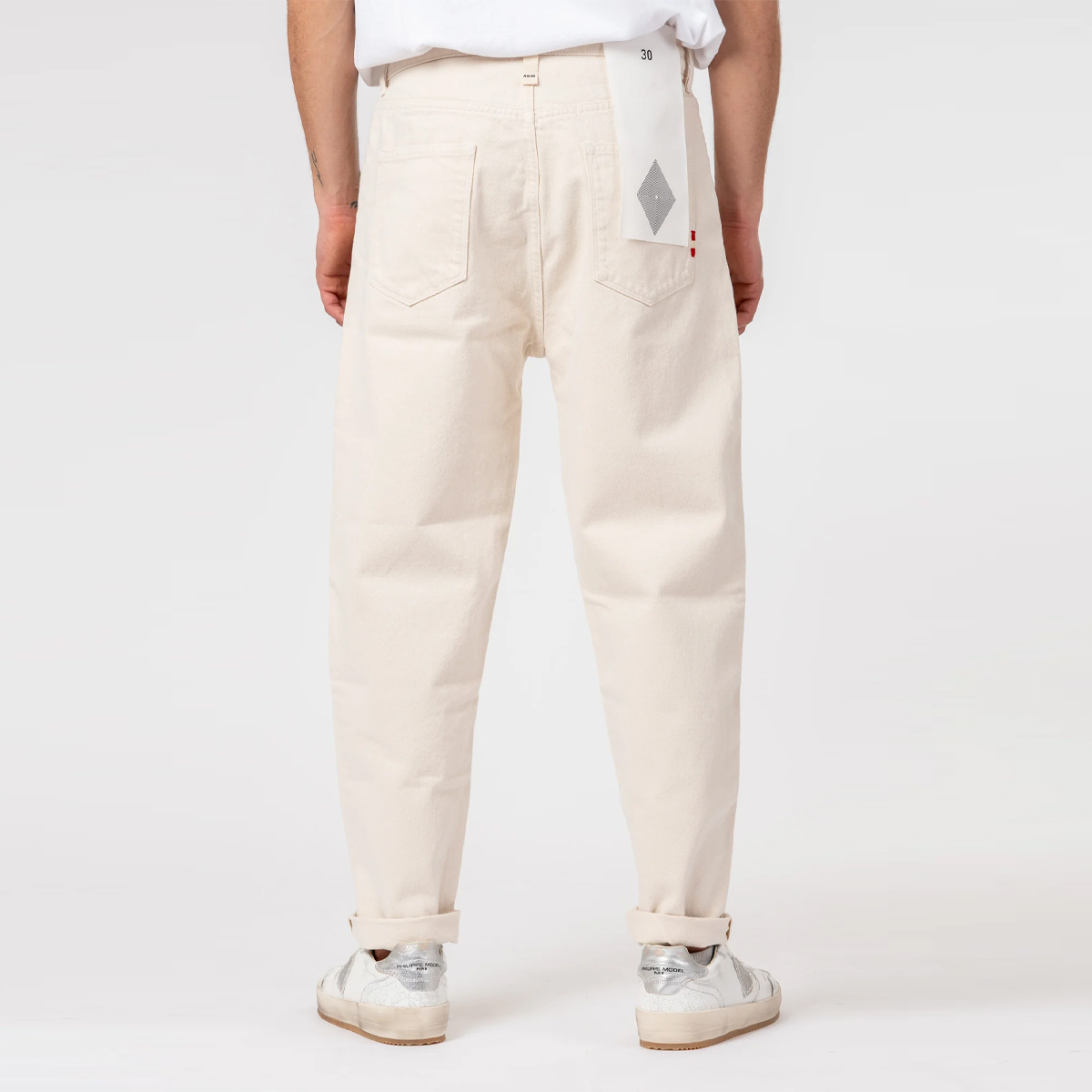 Amish Jeans Jeremiah Off White - 3 Amish Jeans Jeremiah Off White - 3