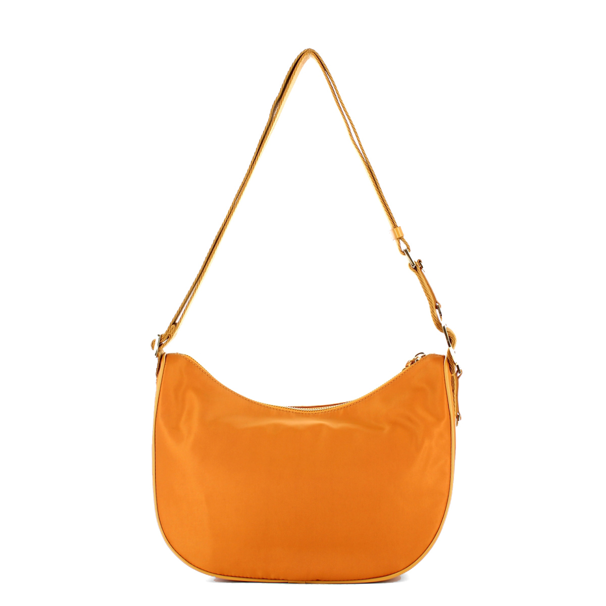 Borbonese Borsa Luna Bag 011 Small Miele - 3 Borbonese Borsa Luna Bag 011 Small Miele - 3
