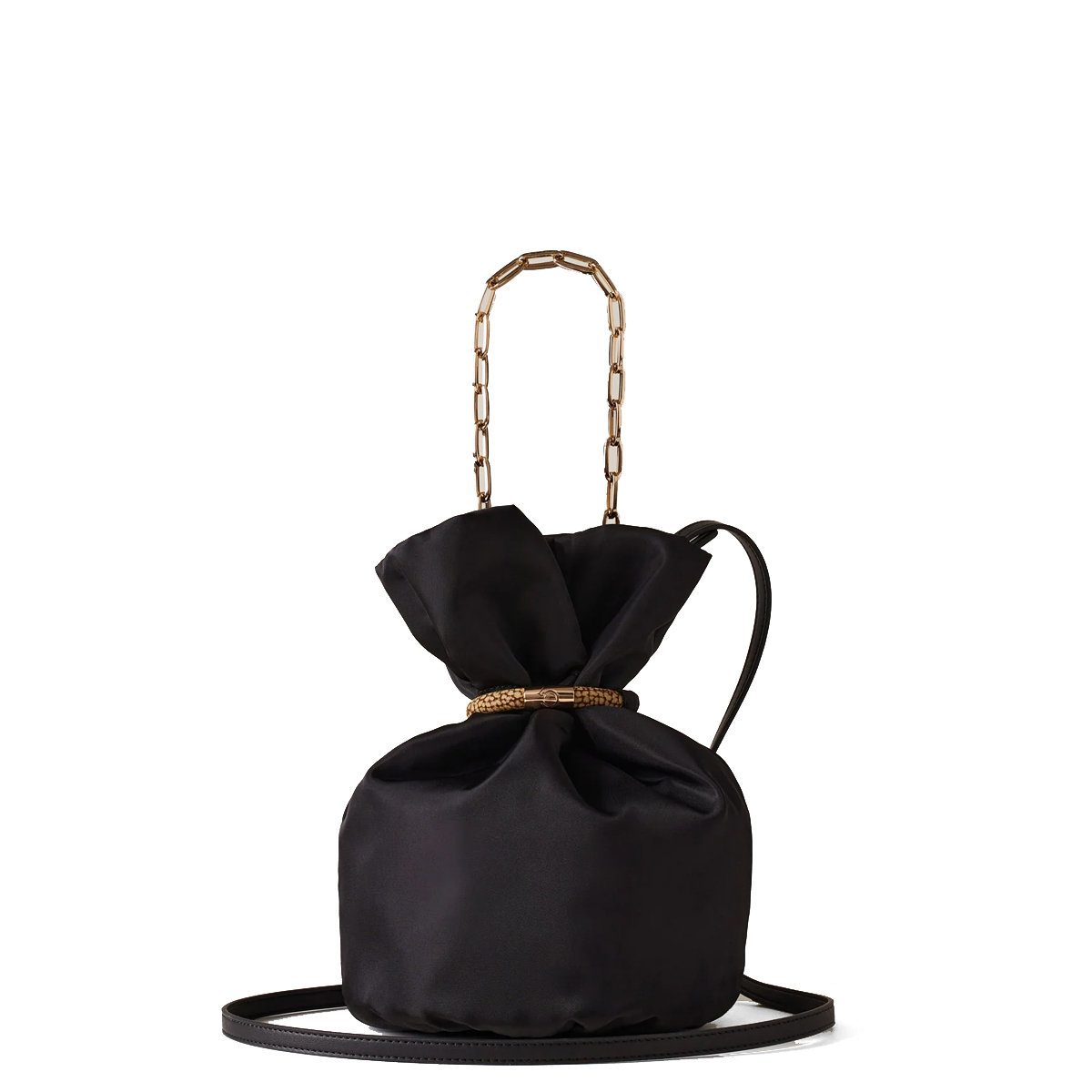 Borbonese Secchiello Trésor Small Nero OP Naturale - 3