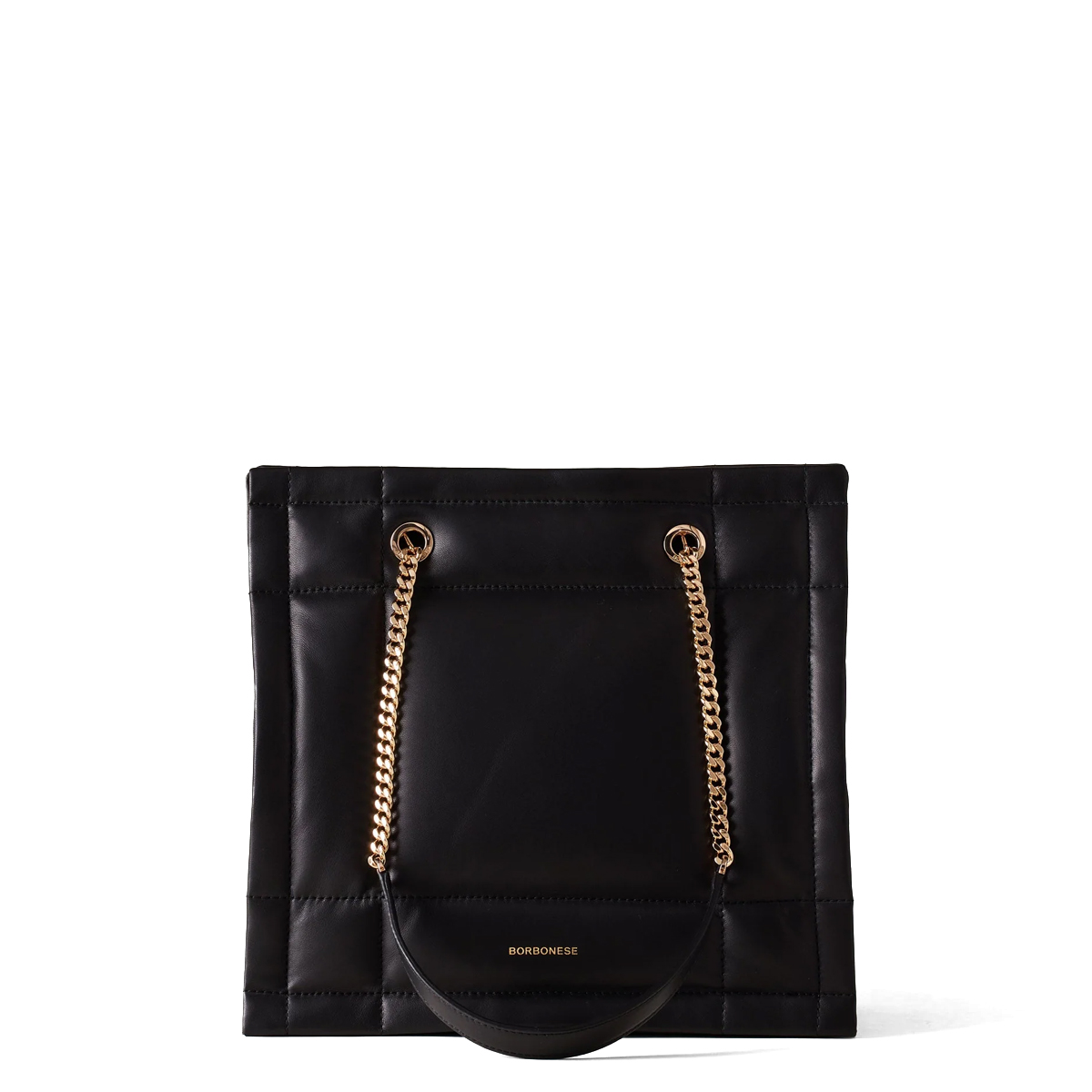 Borbonese Borsa a spalla Reverse Medium Nero - 3 Borbonese Borsa a spalla Reverse Medium Nero - 3