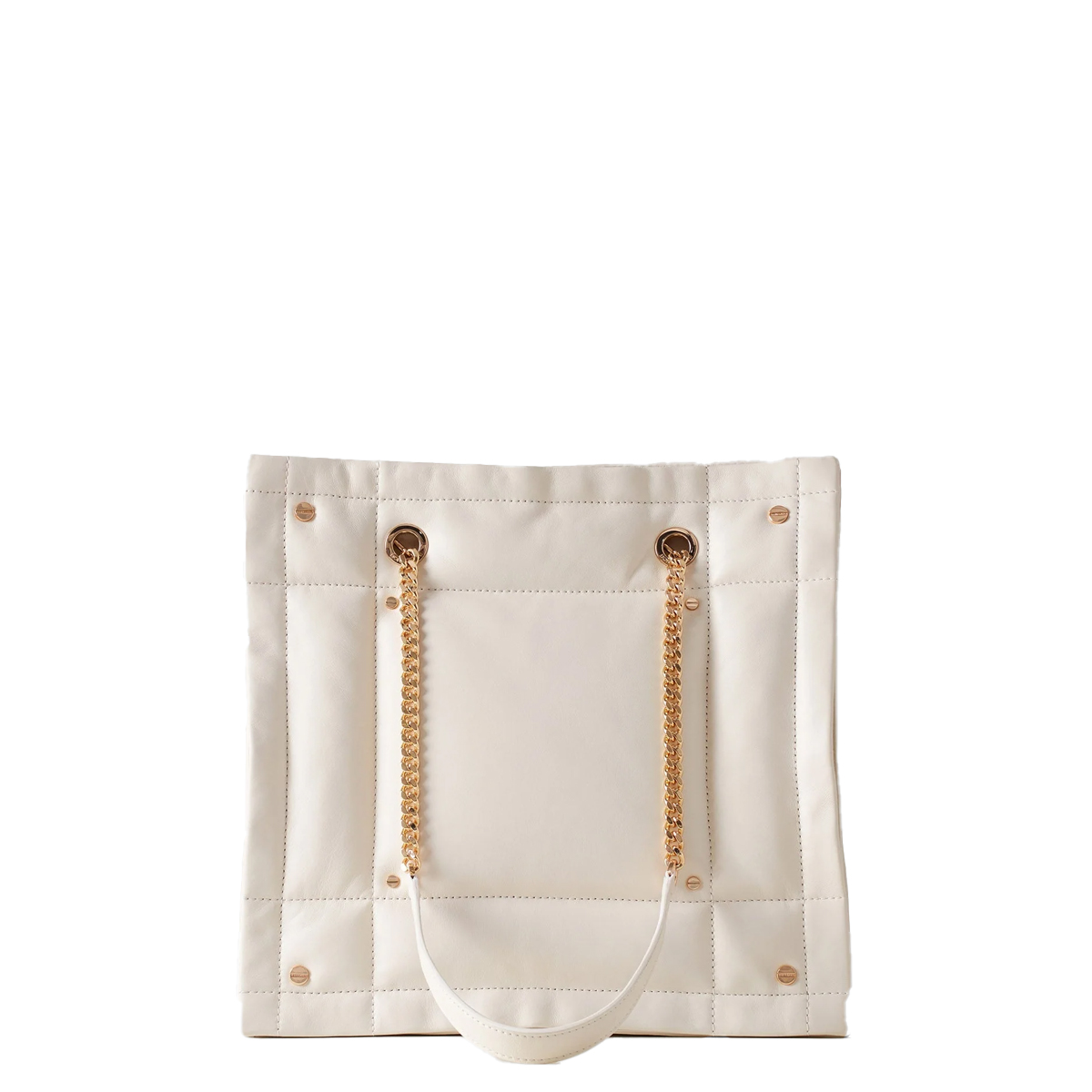 Borbonese Borsa a spalla Reverse Medium Chantilly Cream - 1 Borbonese Borsa a spalla Reverse Medium Chantilly Cream - 1