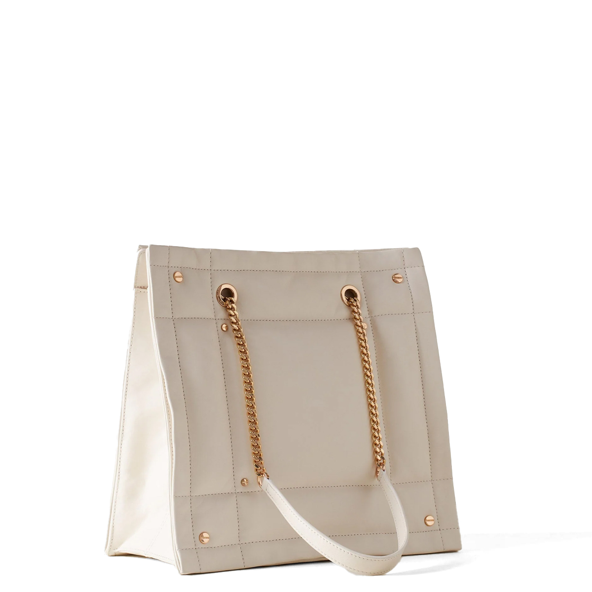 Borbonese Borsa a spalla Reverse Medium Chantilly Cream - 2 Borbonese Borsa a spalla Reverse Medium Chantilly Cream - 2