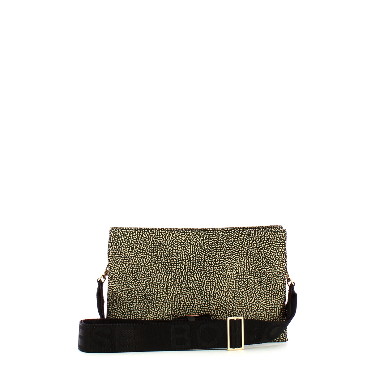 Borbonese Borsa a tracolla Small Op Naturale Nero - 3 Borbonese Borsa a tracolla Small Op Naturale Nero - 3