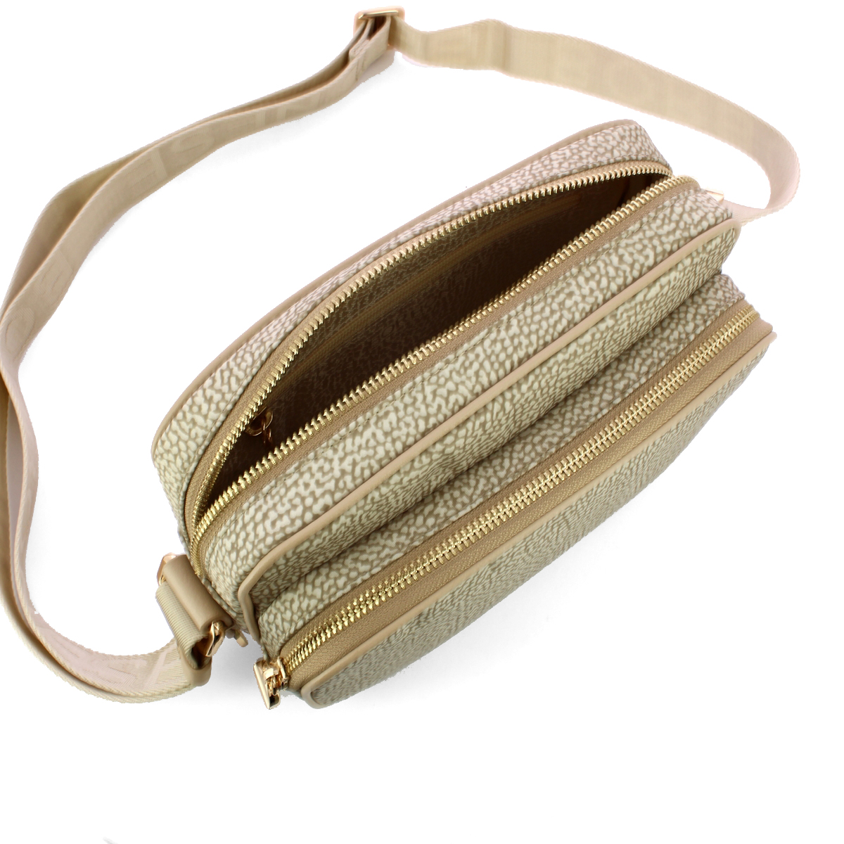 Borbonese Camera Bag Small Sabbia - 4 Borbonese Camera Bag Small Sabbia - 4