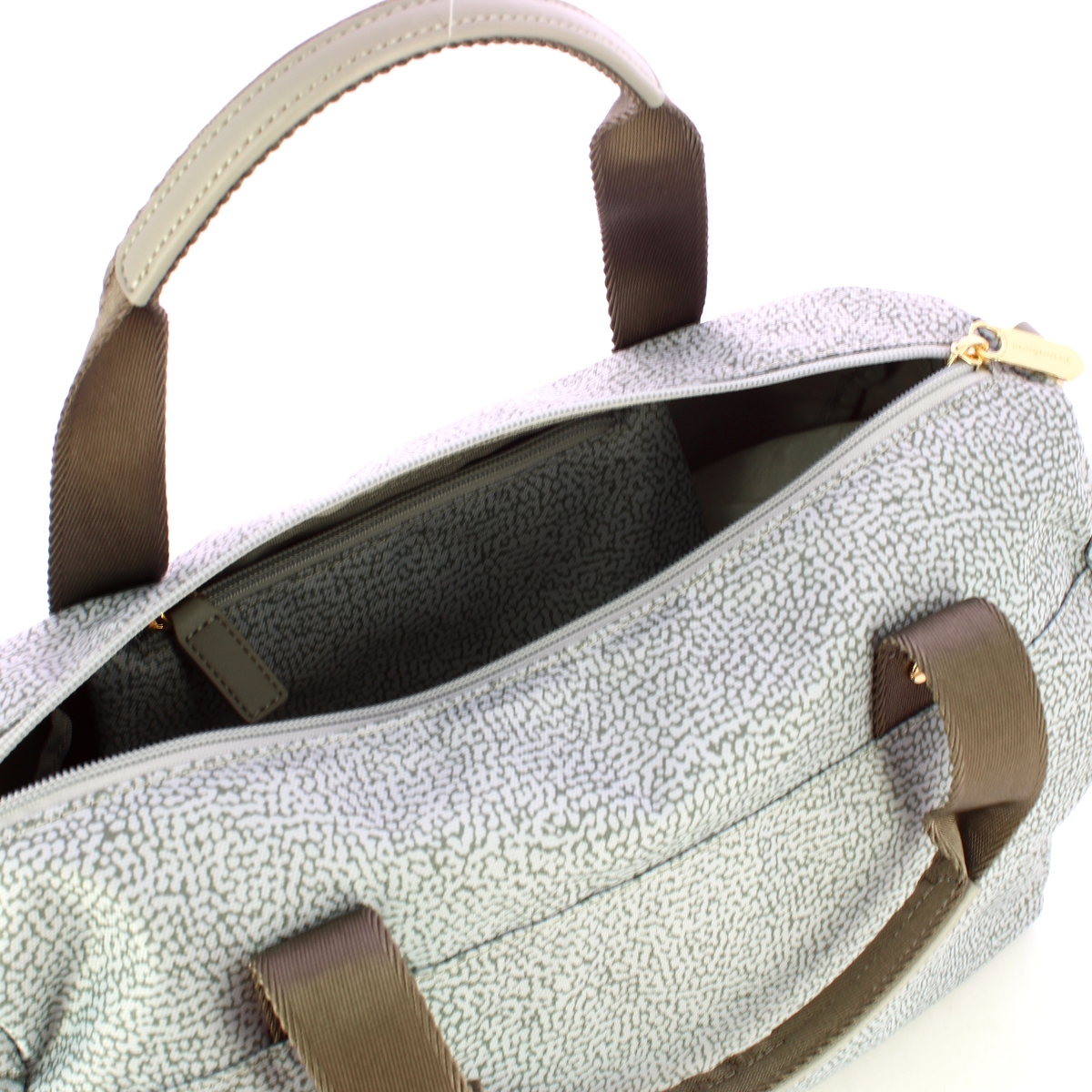 Borbonese Borsa bauletto Medium Grigio Chiaro Grigio - 5