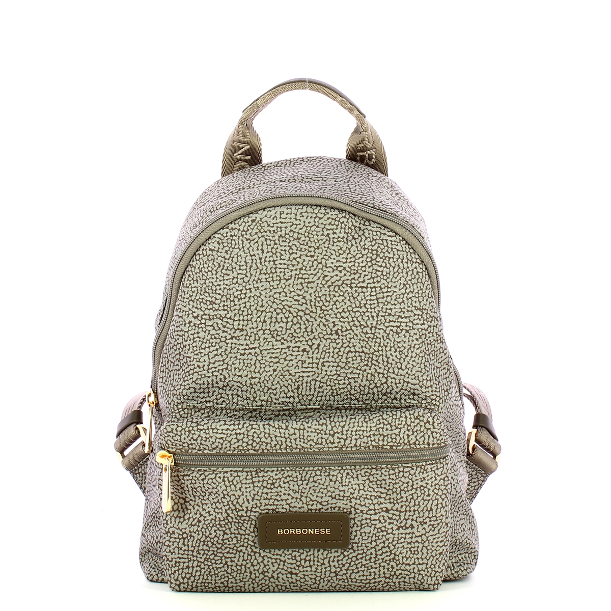 Borbonese Zaino Small Tortora Marrone - 1