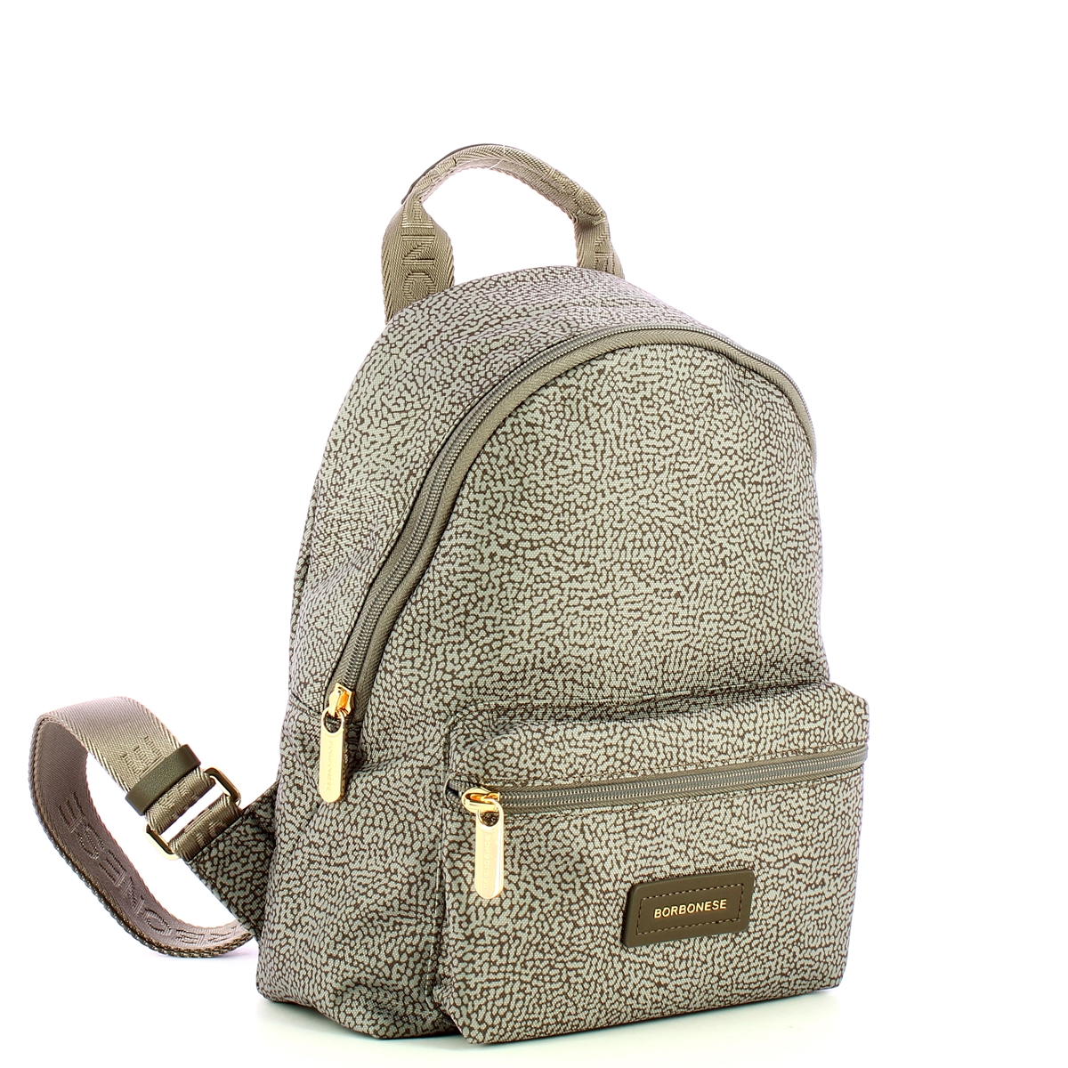 Borbonese Zaino Small Tortora Marrone - 2