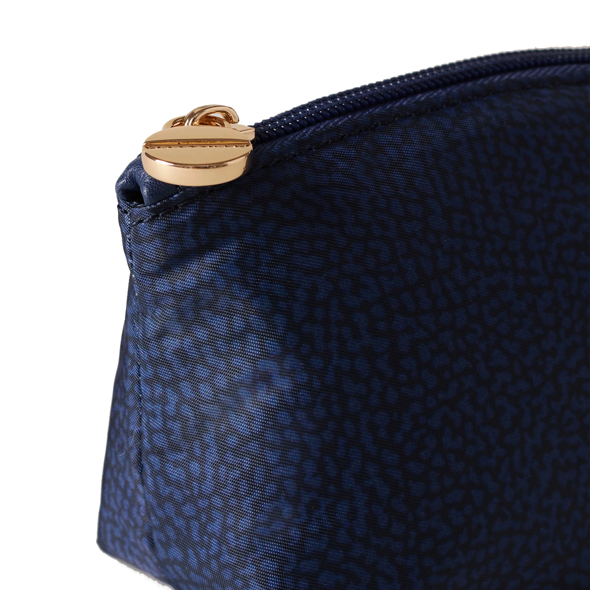 Borbonese Busta Small in tessuto riciclato Blu - 4 Borbonese Busta Small in tessuto riciclato Blu - 4