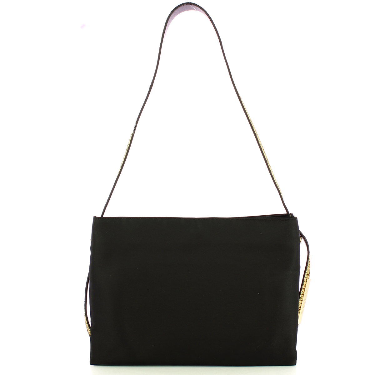Borbonese Borsa a spalla Hobo S Nero OP Naturale - 3 Borbonese Borsa a spalla Hobo S Nero OP Naturale - 3