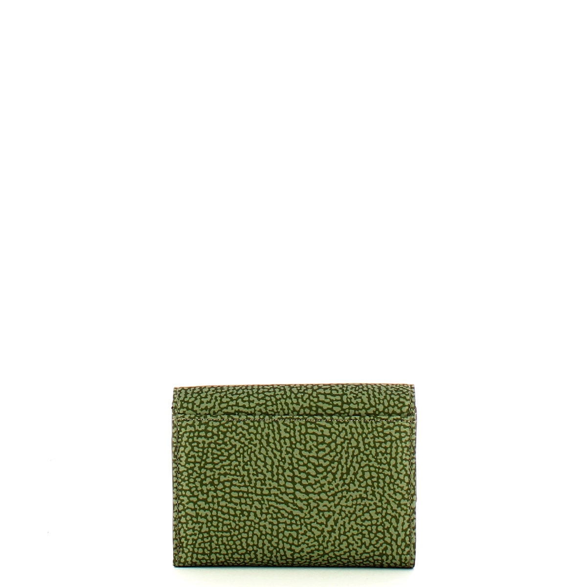 Borbonese Portafoglio Medium RFID in Nylon Riciclato Verde Militare - 2 Borbonese Portafoglio Medium RFID in Nylon Riciclato Verde Militare - 2