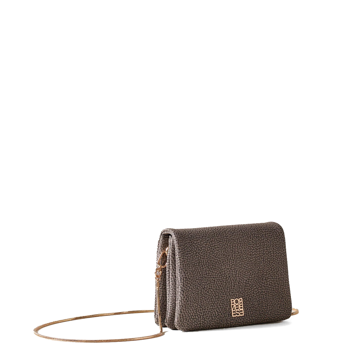 Borbonese Tracollina Mini Bag Clay Grey - 2
