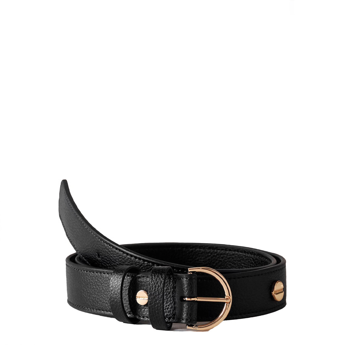 Borbonese Cintura in pelle Nero - 1 Borbonese Cintura in pelle Nero - 1