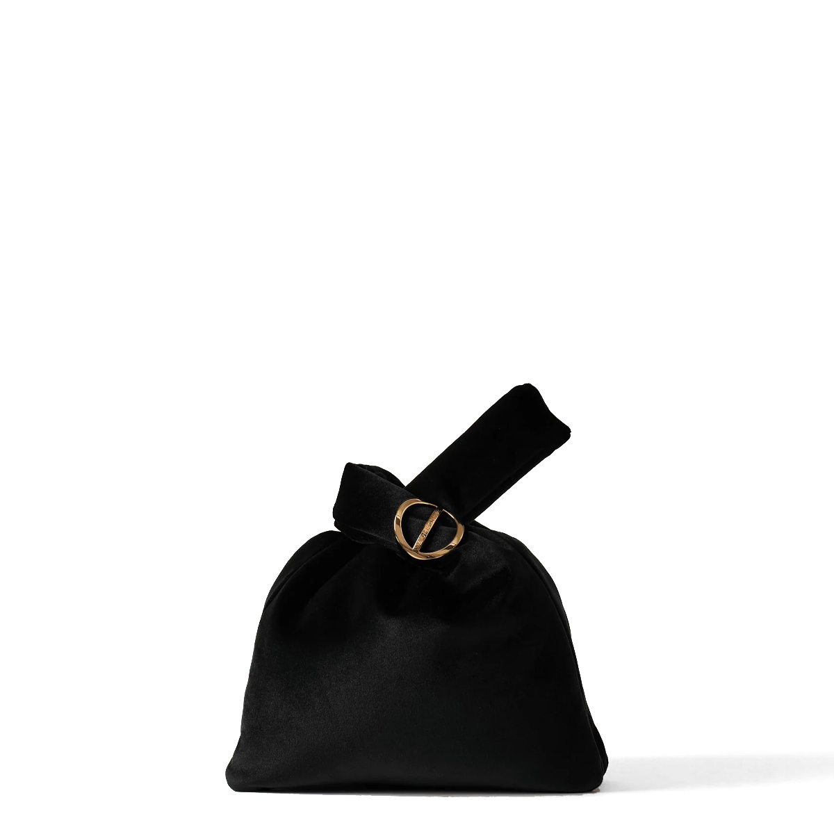 Borbonese Borsa a mano Twinnie Small in velluto Nero - 1