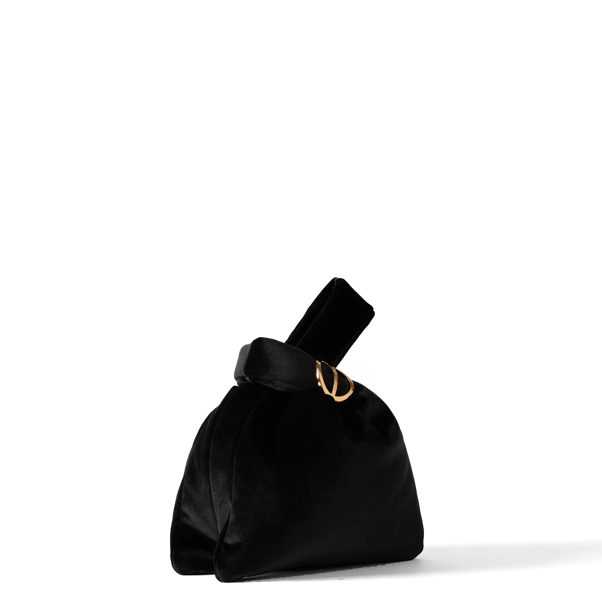 Borbonese Borsa a mano Twinnie Small in velluto Nero - 2
