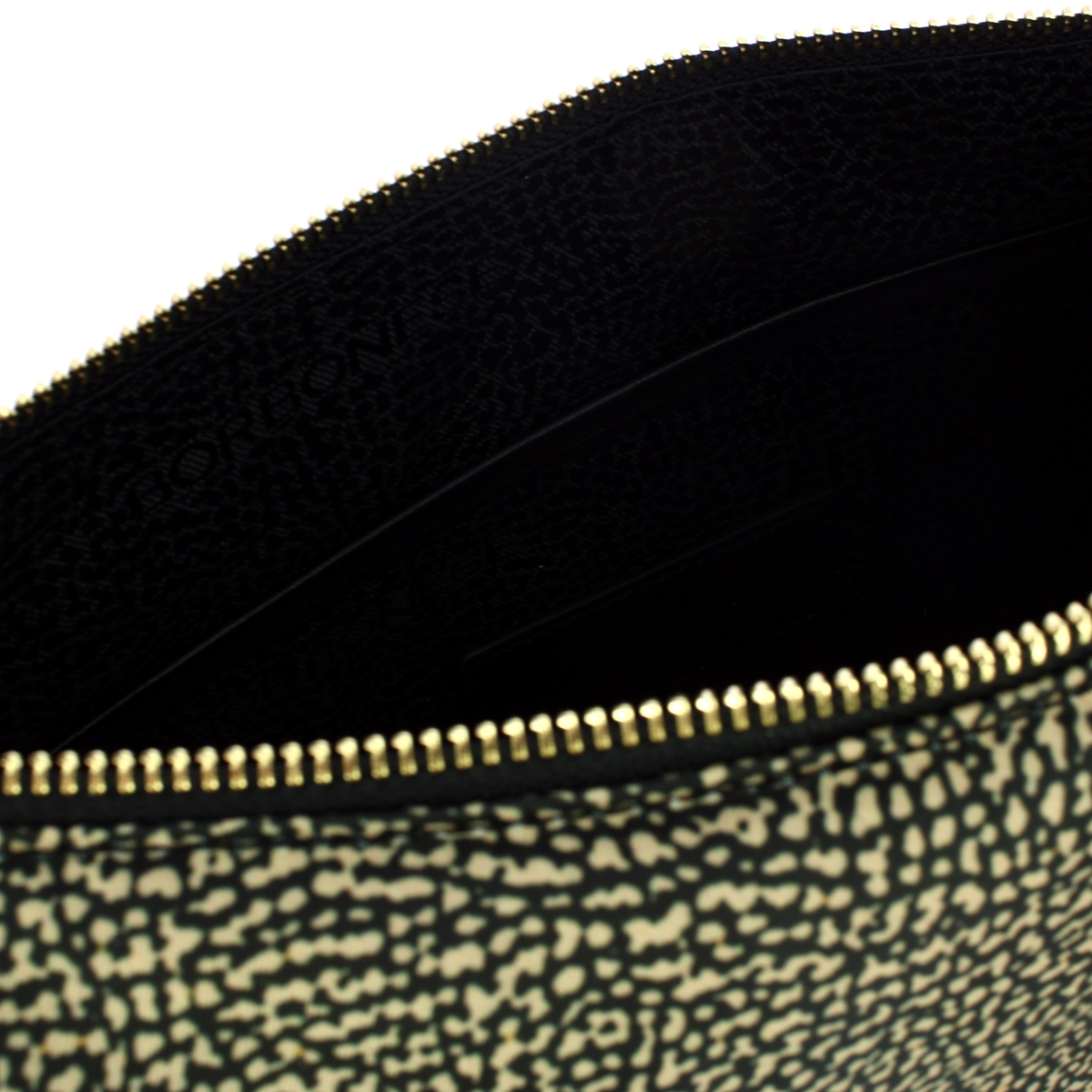 Borbonese Borsa a spalla Cahier Medium OP Naturale Nero - 5 Borbonese Borsa a spalla Cahier Medium OP Naturale Nero - 5