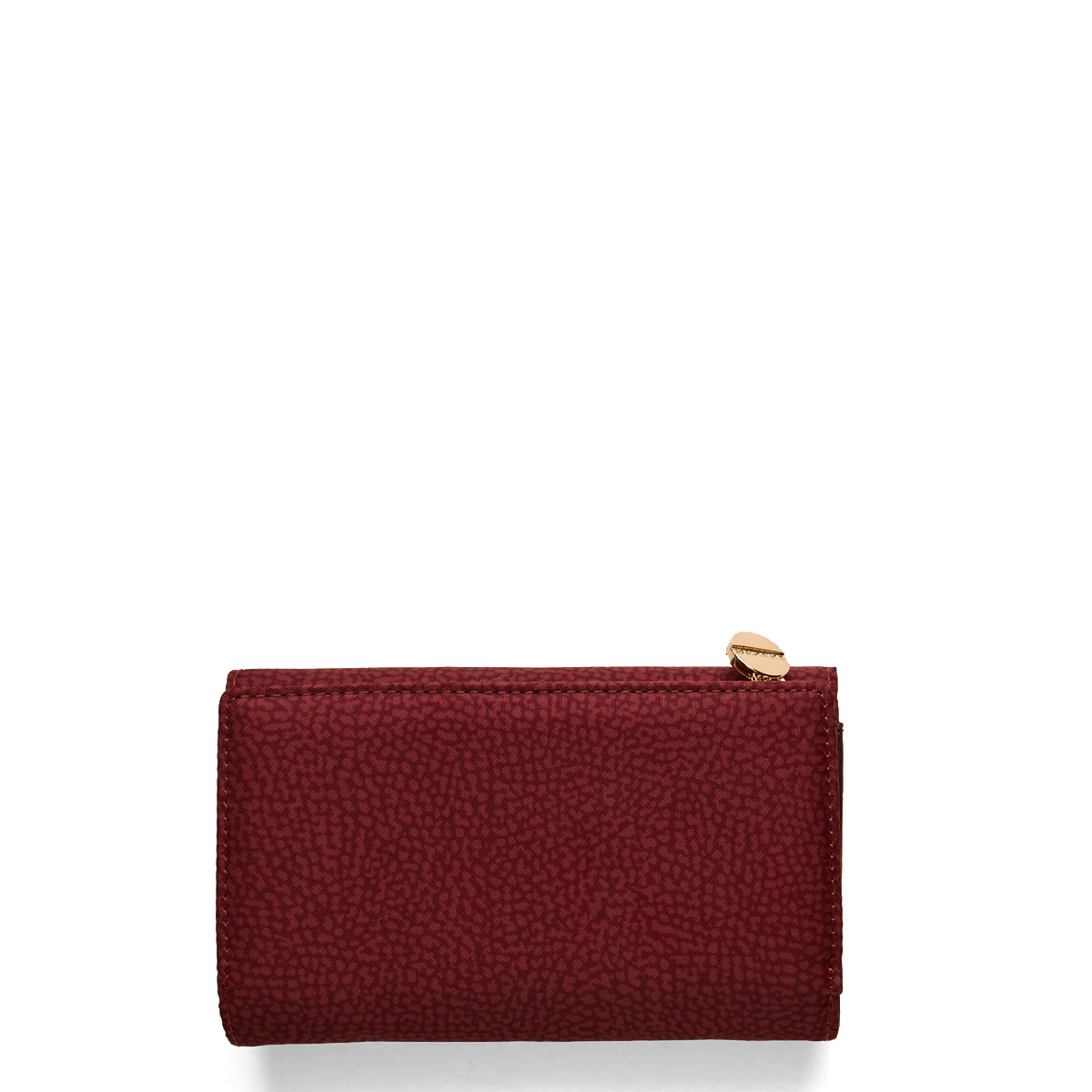 Borbonese Portafoglio Medium RFID in Nylon Riciclato Merlot - 2