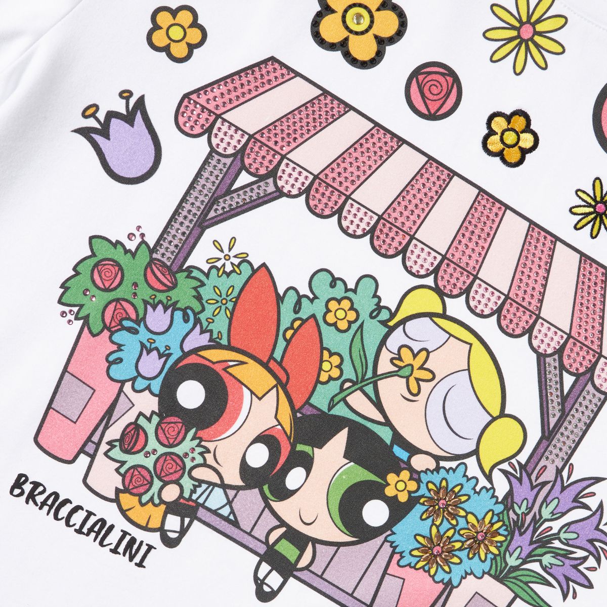 Braccialini T-Shirt Superchicche Bianco - 2 Braccialini T-Shirt Superchicche Bianco - 2