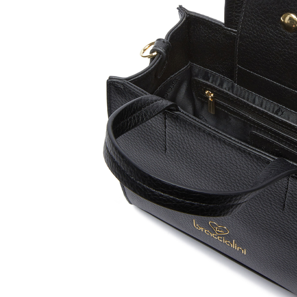 Braccialini Borsa a mano piccola Meg Nero - 3