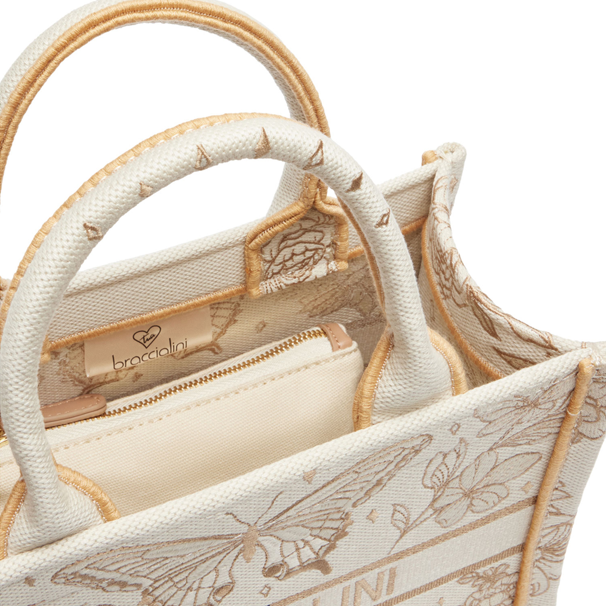 Braccialini Borsa a mano Queen Farfalle - 4 Braccialini Borsa a mano Queen Farfalle - 4
