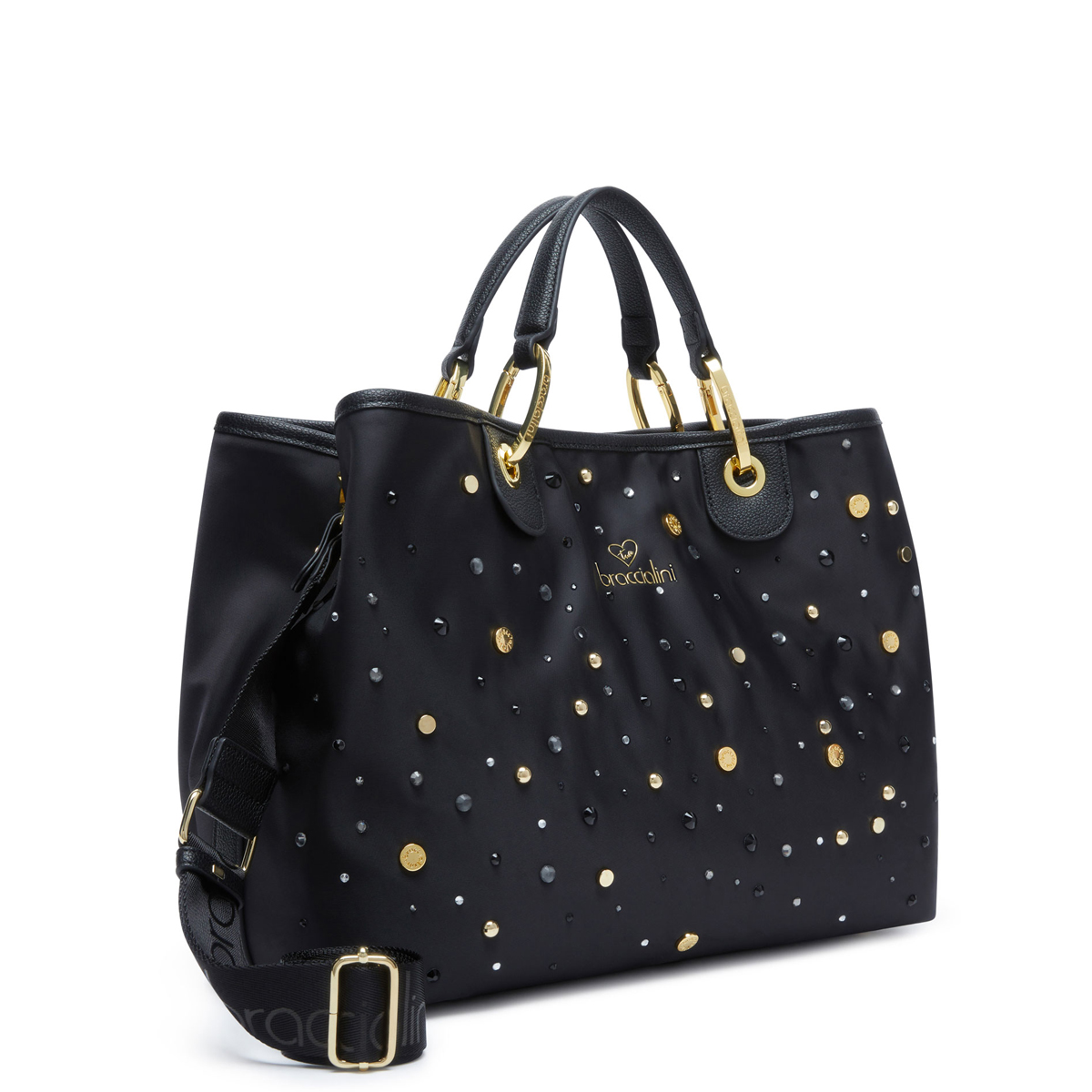 Braccialini Borsa a mano Beth Strass Bianco - 3