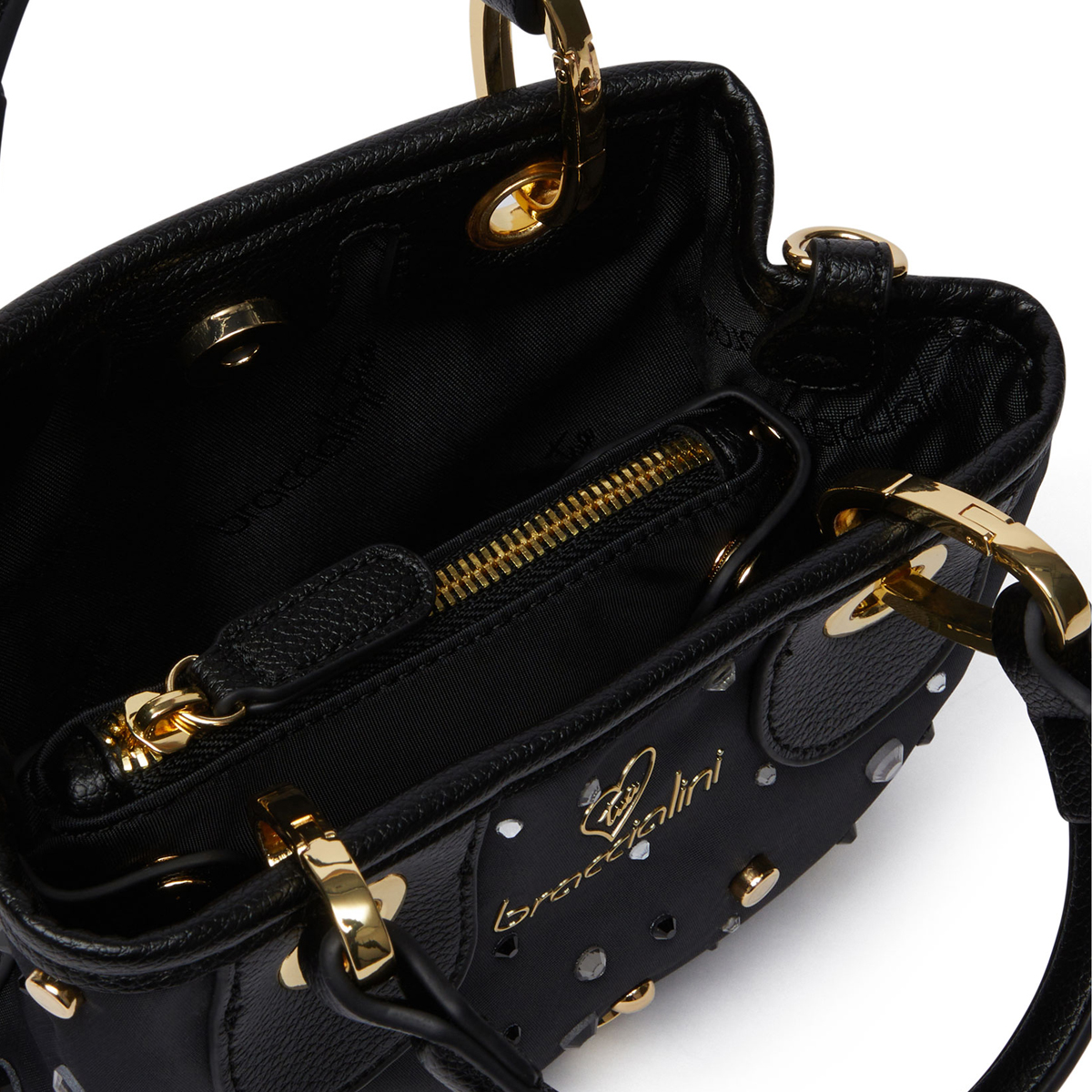 Braccialini Borsa a mano Beth Strass Blu - 4 Braccialini Borsa a mano Beth Strass Blu - 4