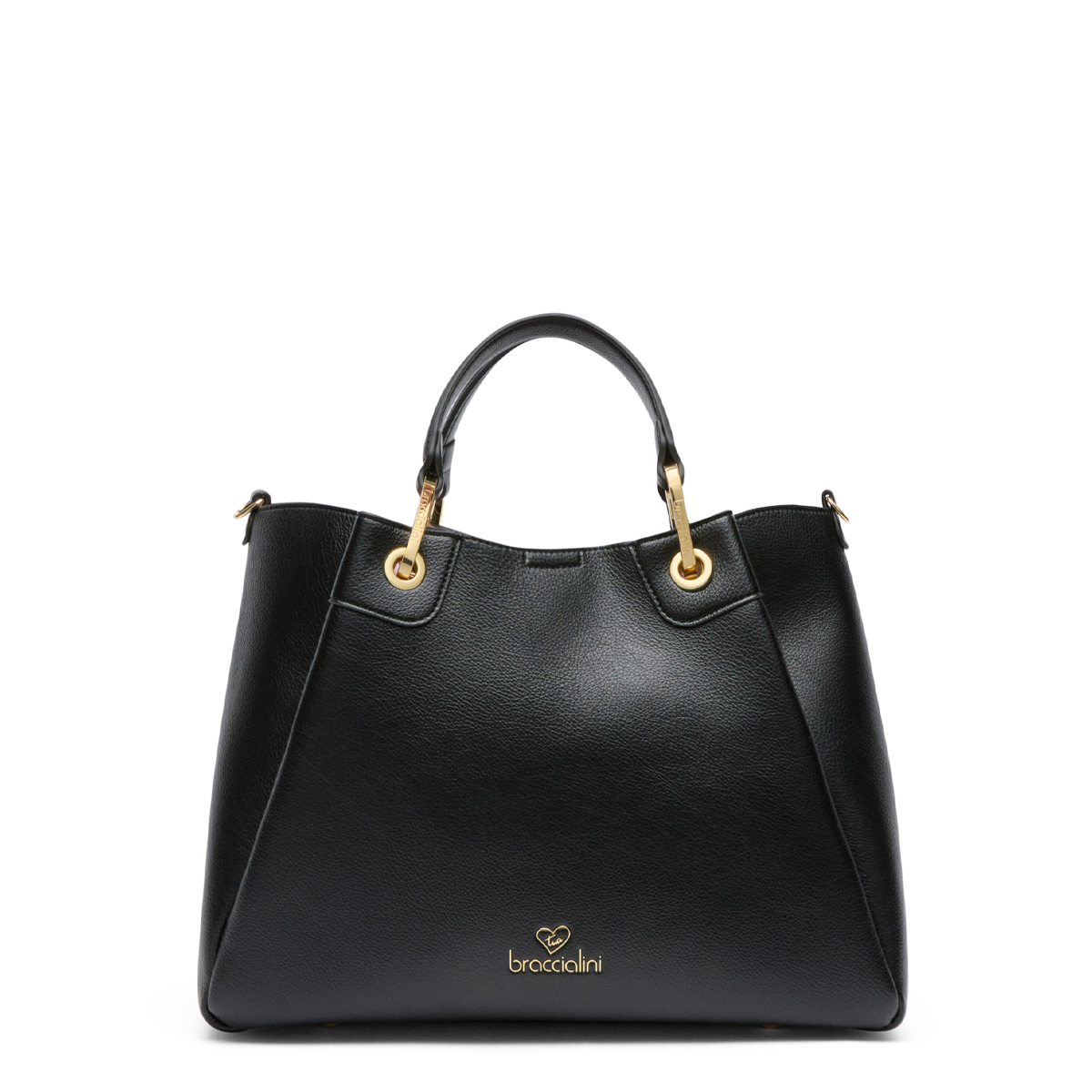 Braccialini Borsa a mano Amy media Nero - 1