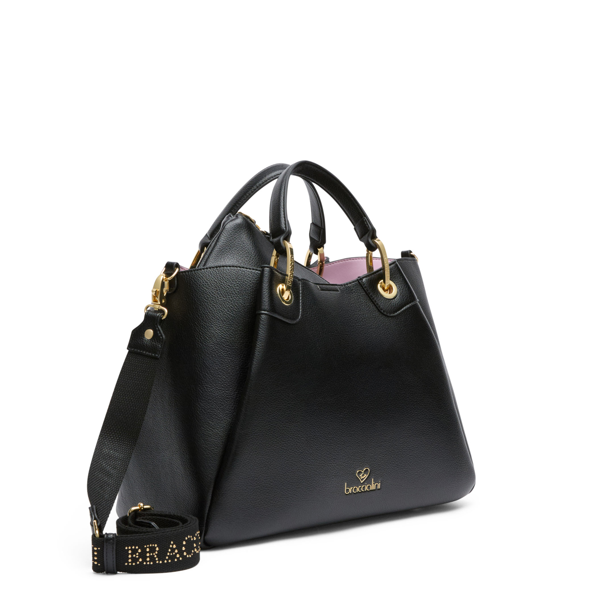 Braccialini Borsa a mano Amy media Nero - 3
