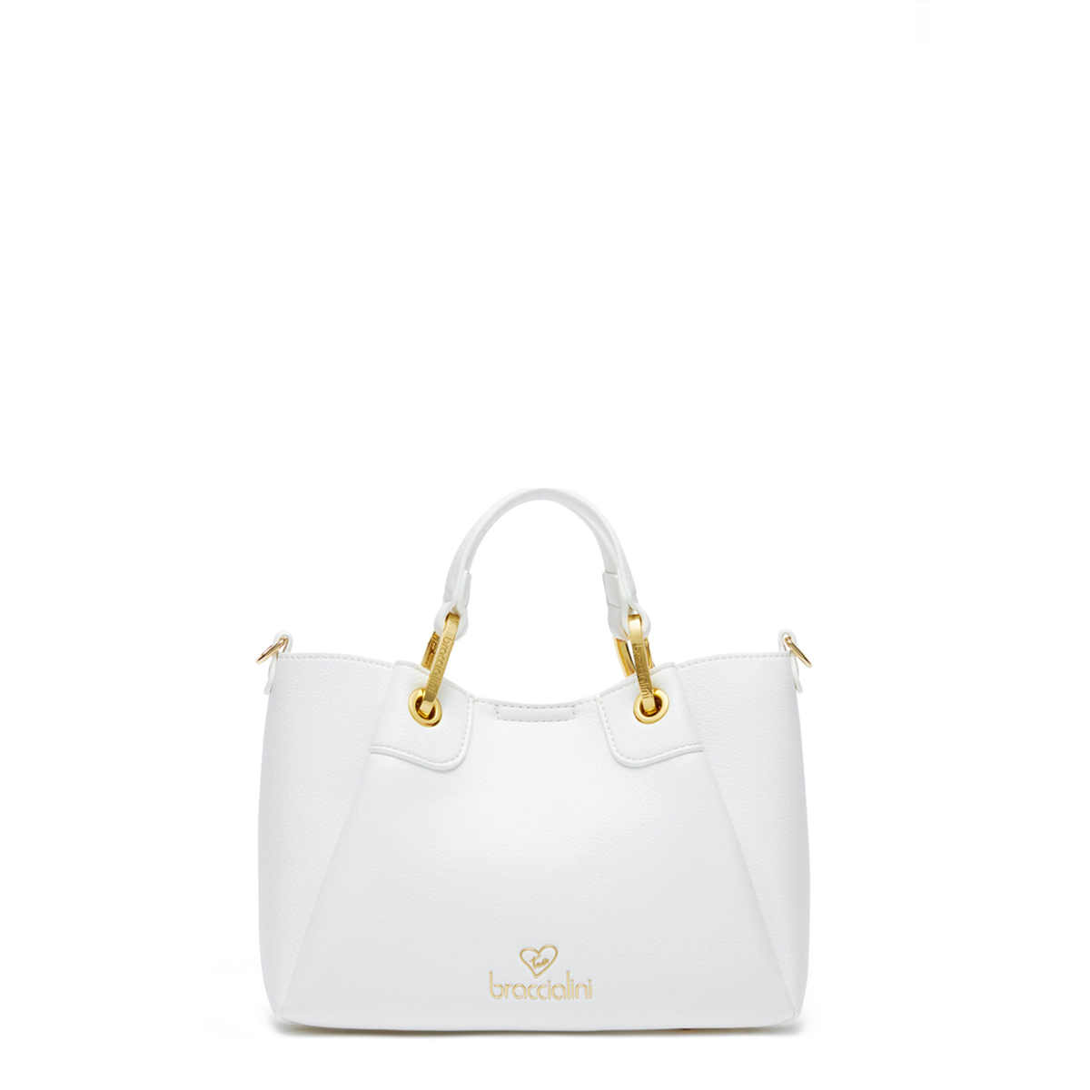 Braccialini Borsa a mano Amy piccola Bianco - 1
