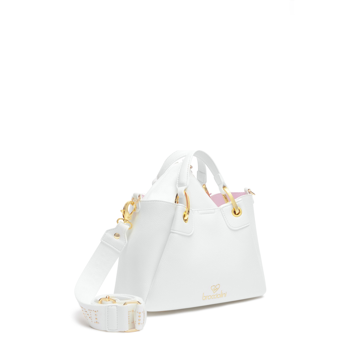 Braccialini Borsa a mano Amy piccola Bianco - 3