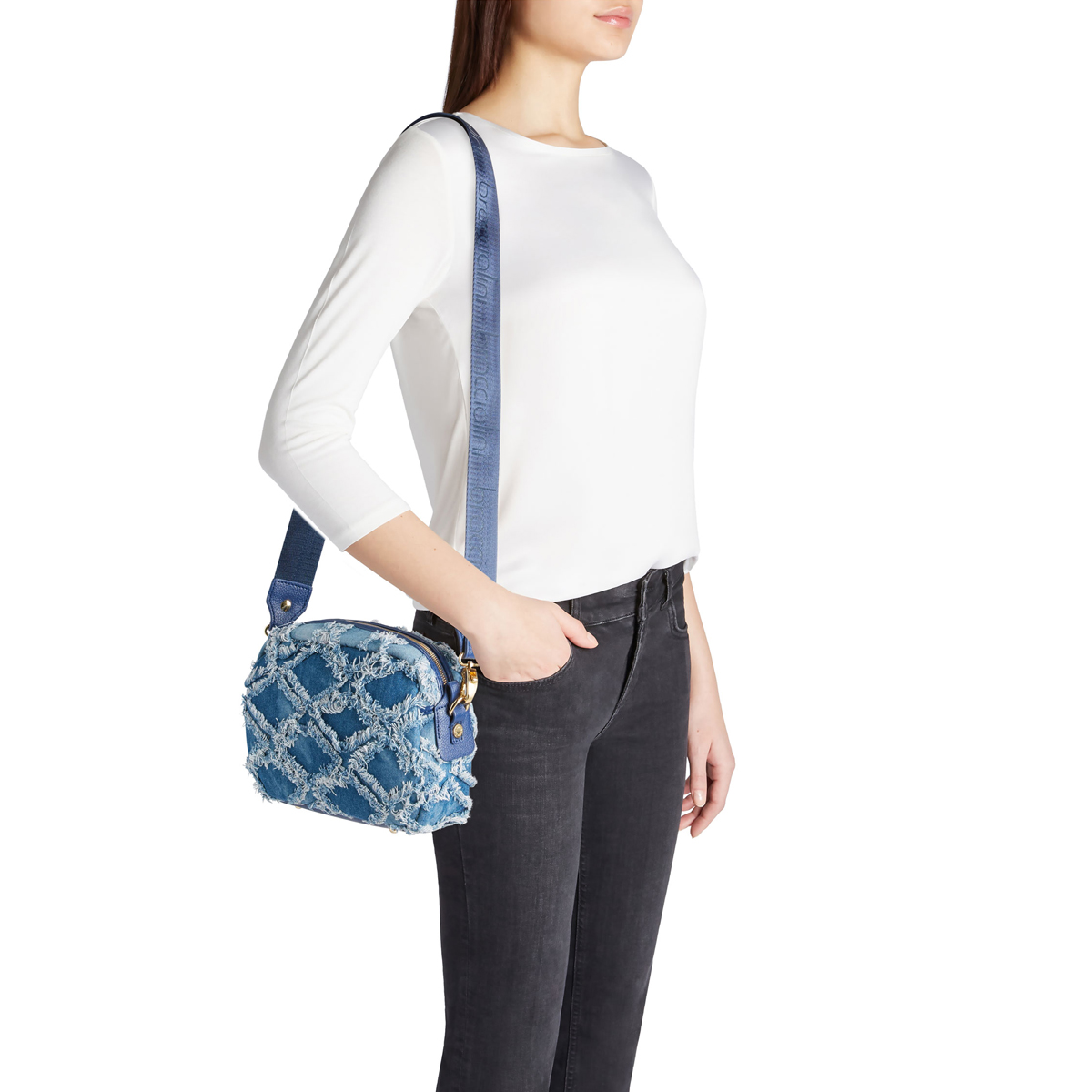 Braccialini Borsetta a mano Jinny Jeans Blu - 2