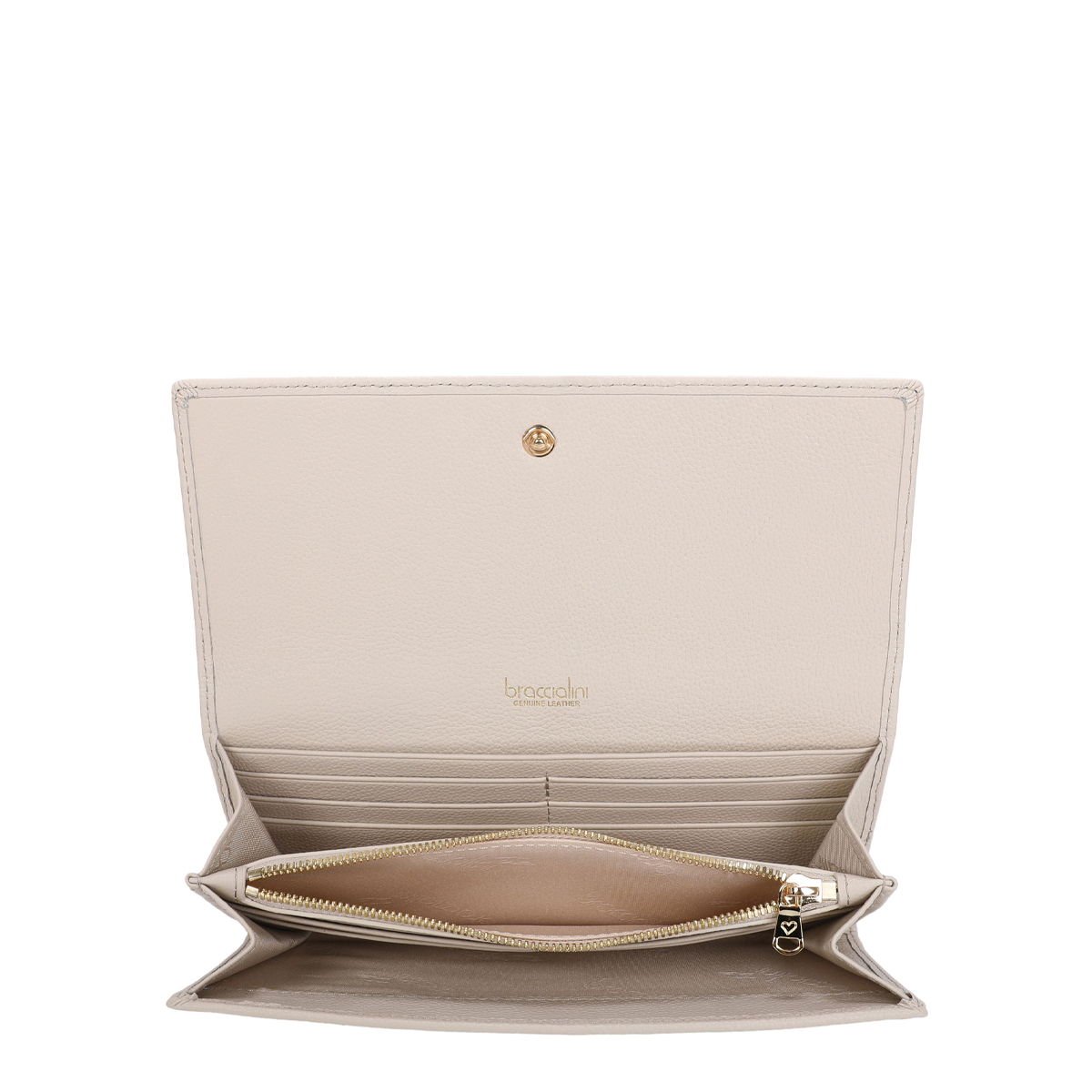 Braccialini Portafoglio Grande Basic Beige - 3 Braccialini Portafoglio Grande Basic Beige - 3