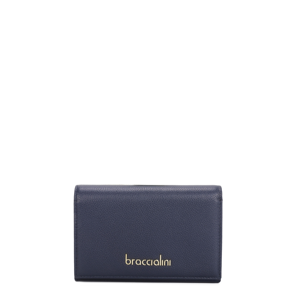 Braccialini Portafoglio Medio Basic Blu - 1 Braccialini Portafoglio Medio Basic Blu - 1