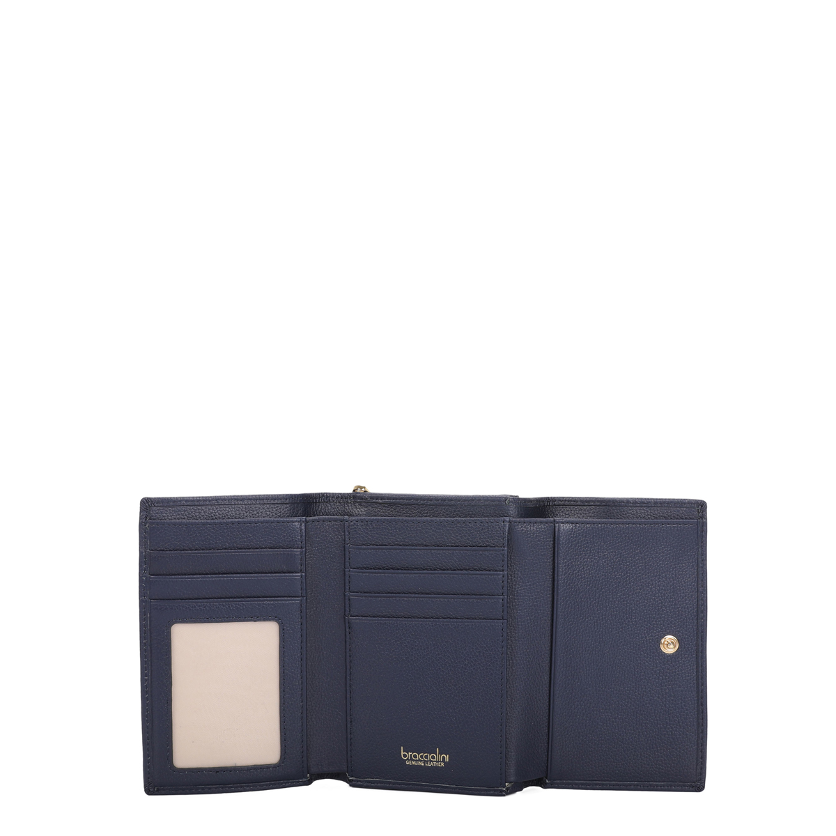 Braccialini Portafoglio Medio Basic Blu - 2 Braccialini Portafoglio Medio Basic Blu - 2