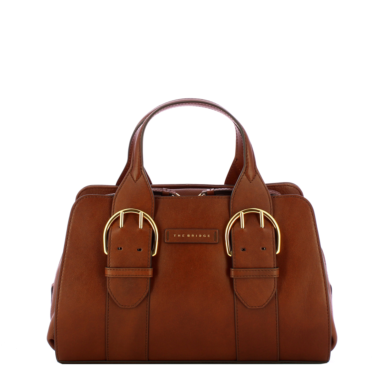 The Bridge Borsa a mano Elena Marrone Oro - 1 The Bridge Borsa a mano Elena Marrone Oro - 1