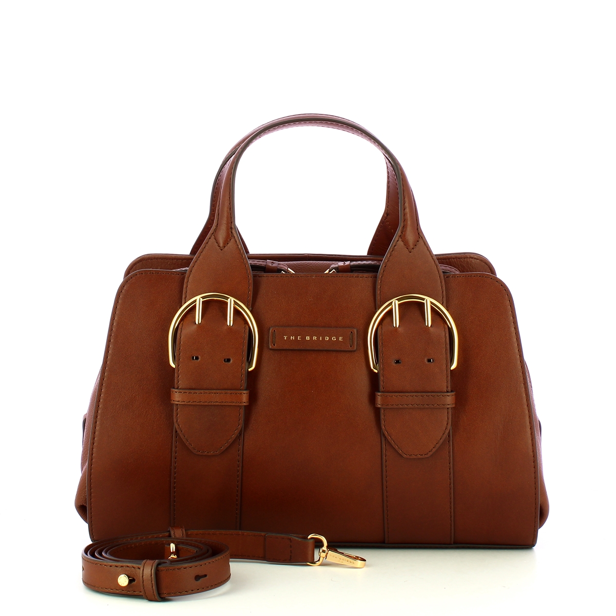 The Bridge Borsa a mano Elena Marrone Oro - 4 The Bridge Borsa a mano Elena Marrone Oro - 4