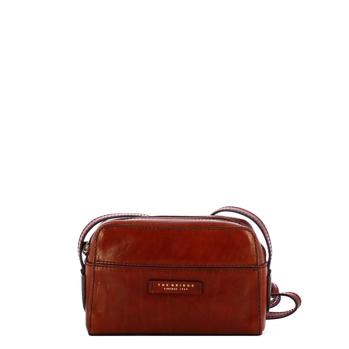 The Bridge Elettra Marrone Oro Camera Bag - 1