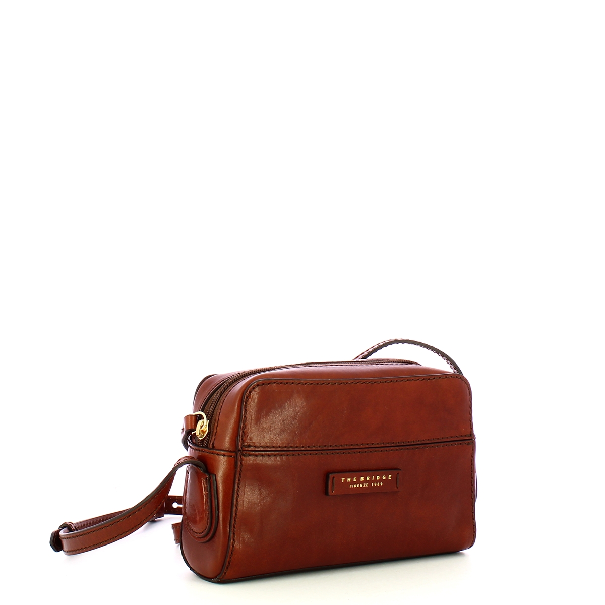 The Bridge Elettra Marrone Oro Camera Bag - 2