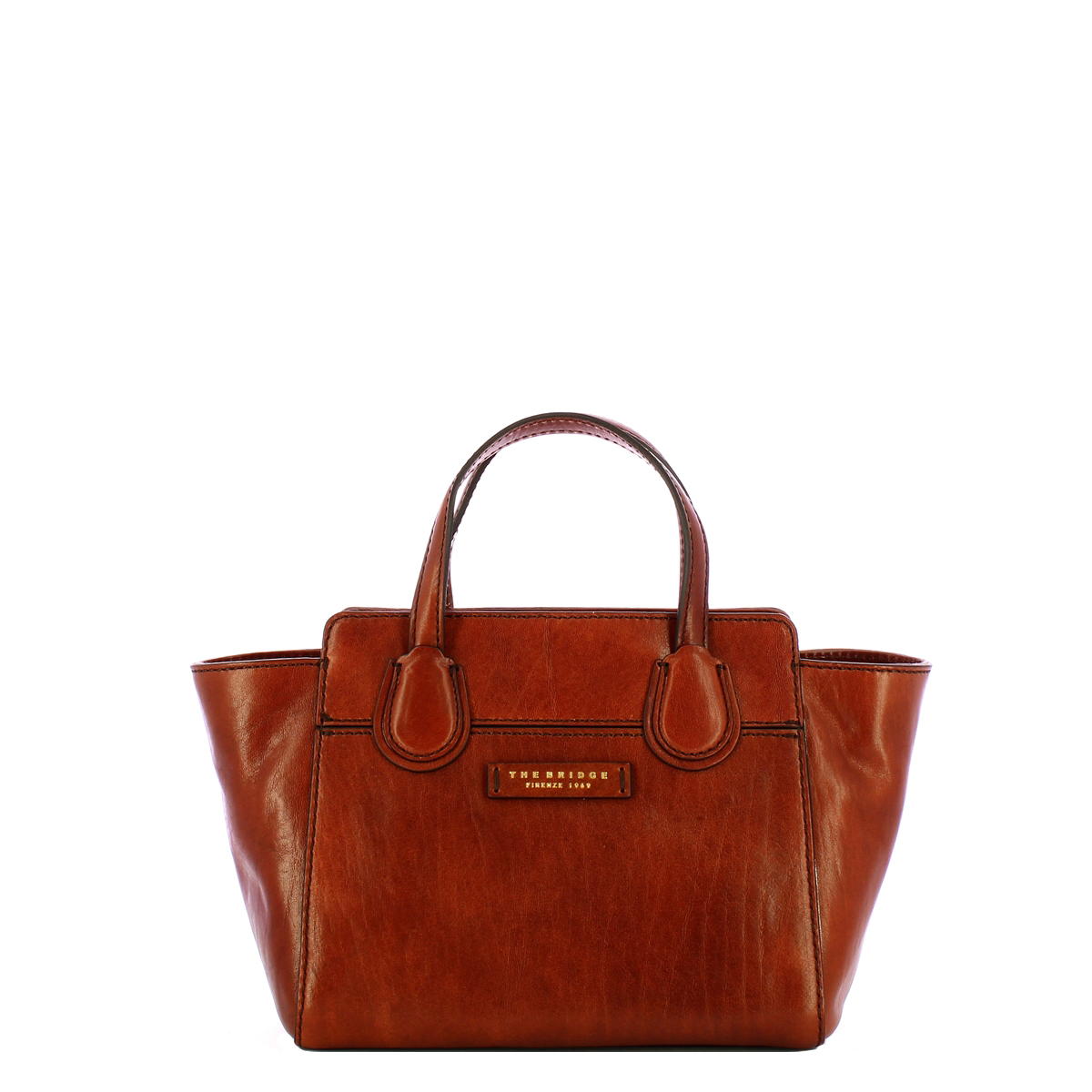 The Bridge Elettra Marrone Oro Handbag - 1